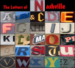 Photomosaic: The Letters of Nashville